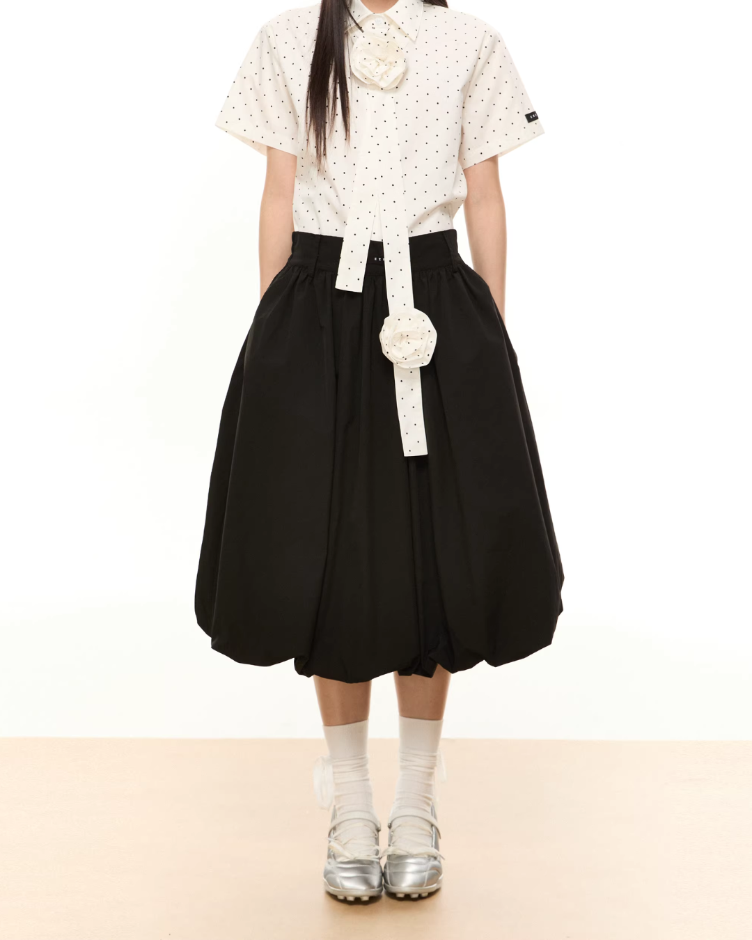 Half-Length Balloon Skirt EZK0097