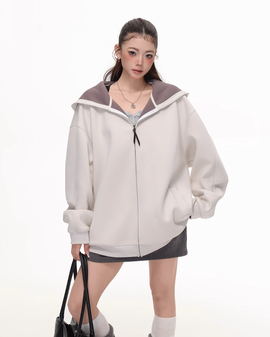Big Silhouette Zip Hoodie ACS0297