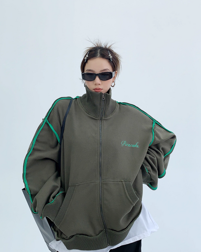 Stand Collar Zip Jacket YLS0787