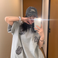 Butterfly Patch Short Sleeve T-Shirt YLS0836