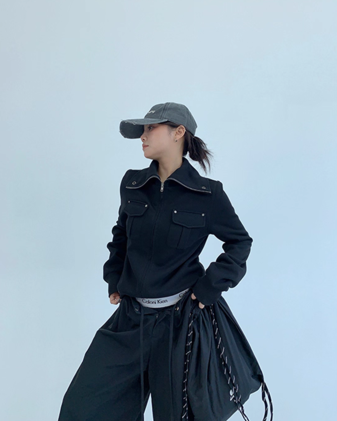 Stand Collar Compact Jacket YLS0923