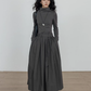 Half-Turtleneck Long Dress VAS0185