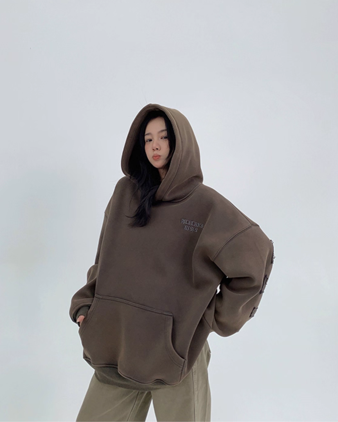 Back Logo Sweatshirt Hoodie YLS0982