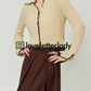Colorful Piping Short Knit Cardigan LLA0412