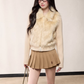 Fur Docking Knit Jacket MST0002