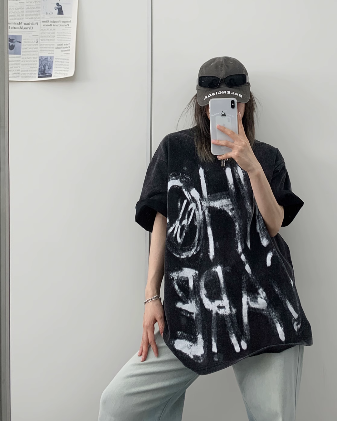 Paint Logo Big T-shirt YLS0204