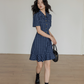 Paid Shirt Dress VAS0114