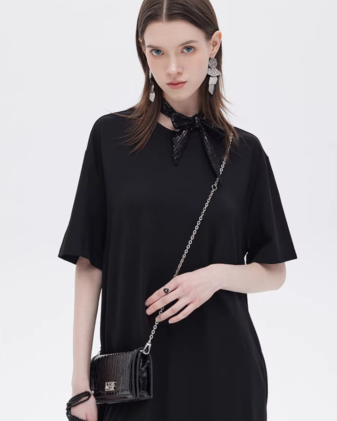 Docking T-Shirt Long Dress SHN0046