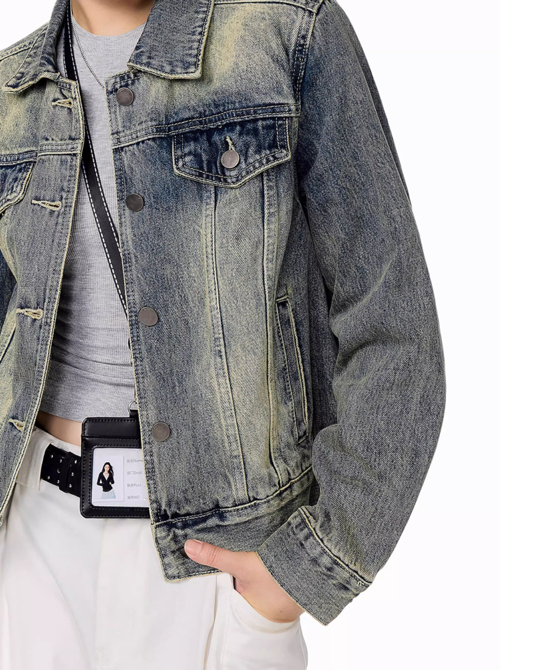 Retro Denim Jacket ICM0085
