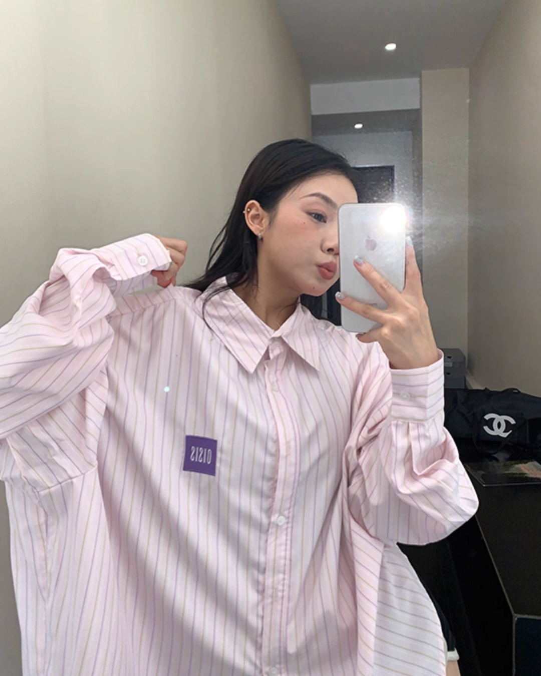 Striped Long Sleeve Shirt YLS0897