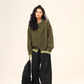 Round Neck Knit Cardigan WDZ0035