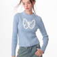 Butterfly Rib Knit Tops ZZF0351