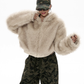 Big Hood Fur Coat ZRS0087