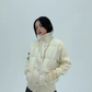 Down Vest Knit Sleeve Jacket YLS0995