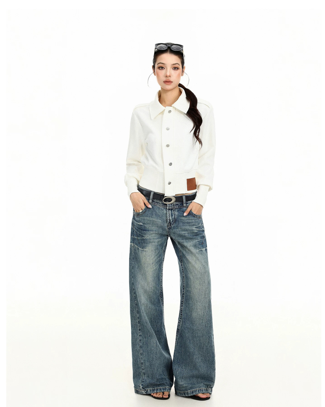 Polo Collar Short Jacket BGS0057