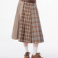 Retro Plaid Pleated Skirt ZZF0328