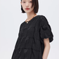 Gathered Frill Long Dress SHN0053