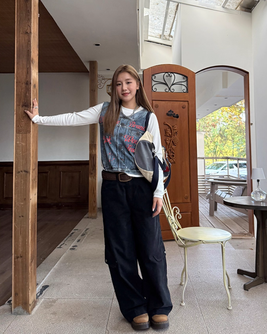 Loose Cargo Pants CYE0083