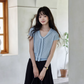 French Sleeve Knit Top SMS0027