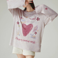 Graphic Oversized Long-Sleeve T-Shirt FER0230
