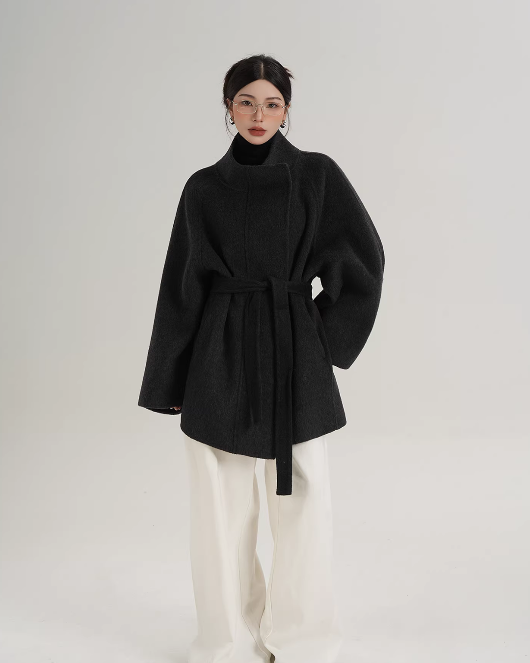 Wool Mid-Length Coat SRS0398