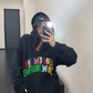 Key Neck Rainbow Logo Sweat Hoodie YLS1058
