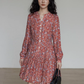 V-Neck Floral Dress VAS0193