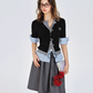 Layered Style V-Neck Slim Knit BHB0002