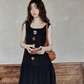 Flower Motif Balloon Dress SMS0011