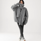 Round-Neck Pullover Knit / Scarf ACS0312