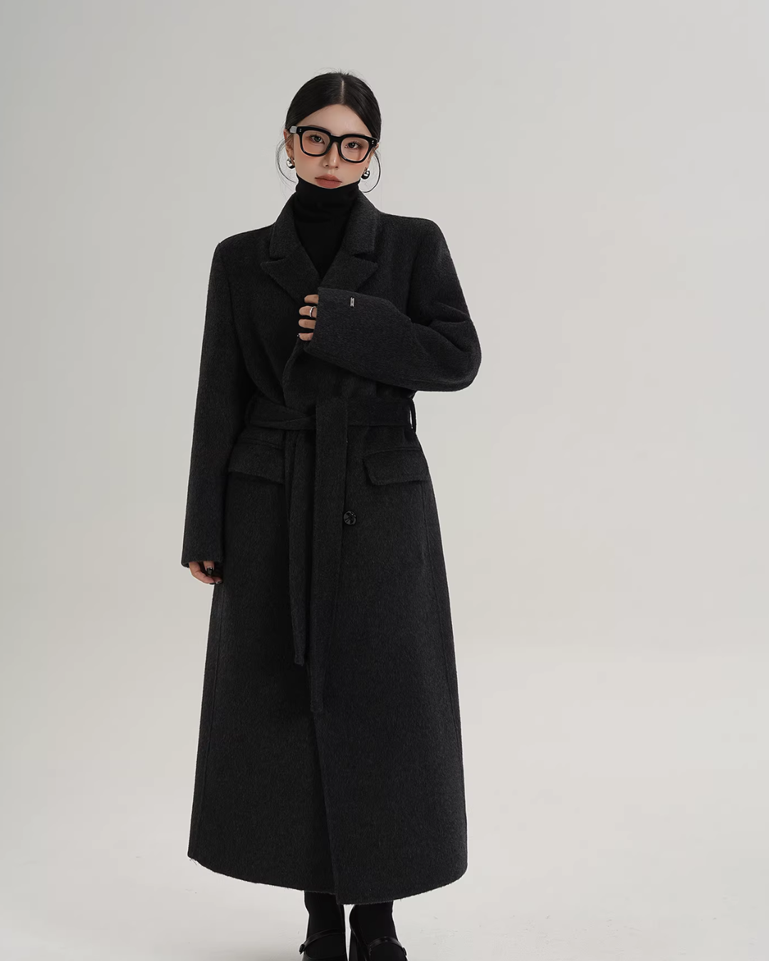 Mode Wool Long Coat SRS0404