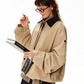 Vintage Style Work Blouson EZK0090