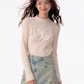 Butterfly Half Turtleneck Slim Knit ZZF0282