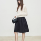 Retro Puffy Half Skirt TEO0006