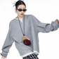 Henry Neck Long Sleeve Top ICM0078
