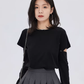 Round Neck Long Sleeve T-Shirt SHN0015