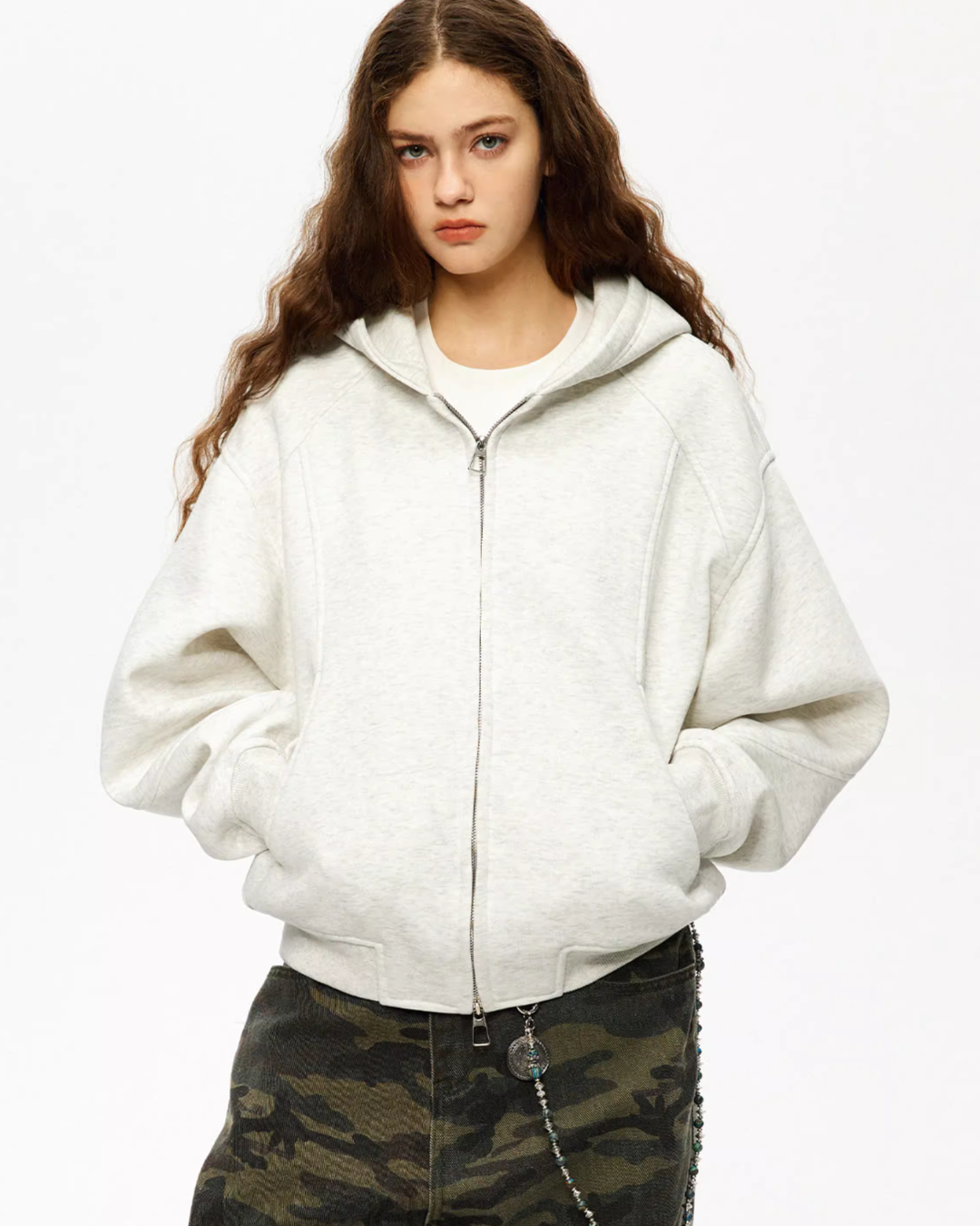 Double Zip Hoodie NDC0007