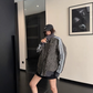Sideline Leopard Track Jacket YLS1050