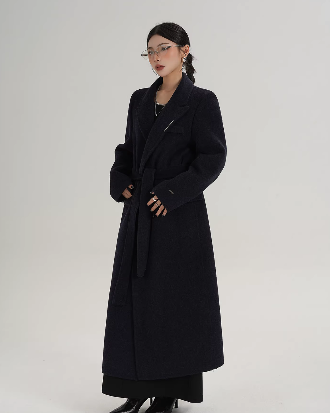 Mode Wool Long Coat SRS0404