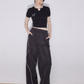 Side Wave Line Nylon Pants ZZF0208