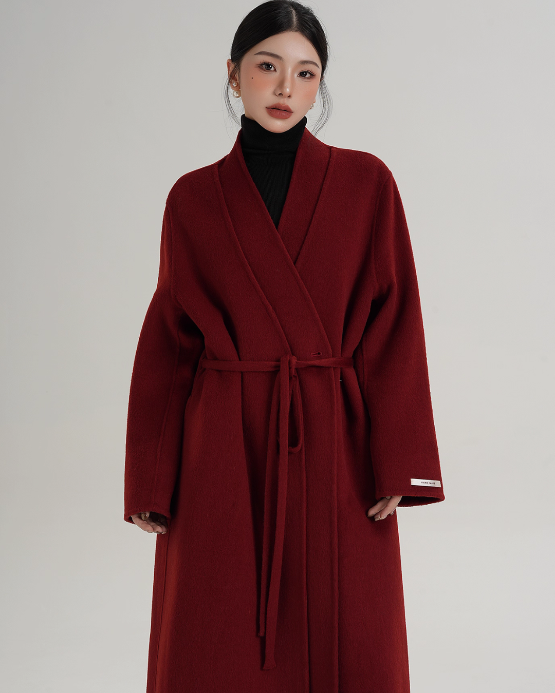 Elegant Wool Long Coat SRS0385