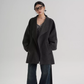 Mid Length Belted Wool Coat SRS0363