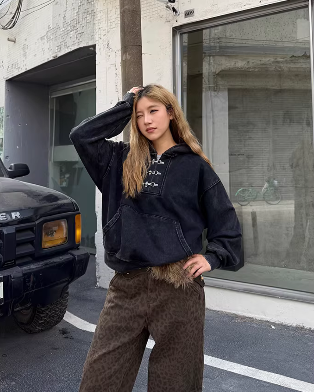Washed Water Vintage Hoodie CYE0092