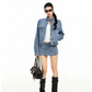 Stand Collar Denim Jacket BGS0049