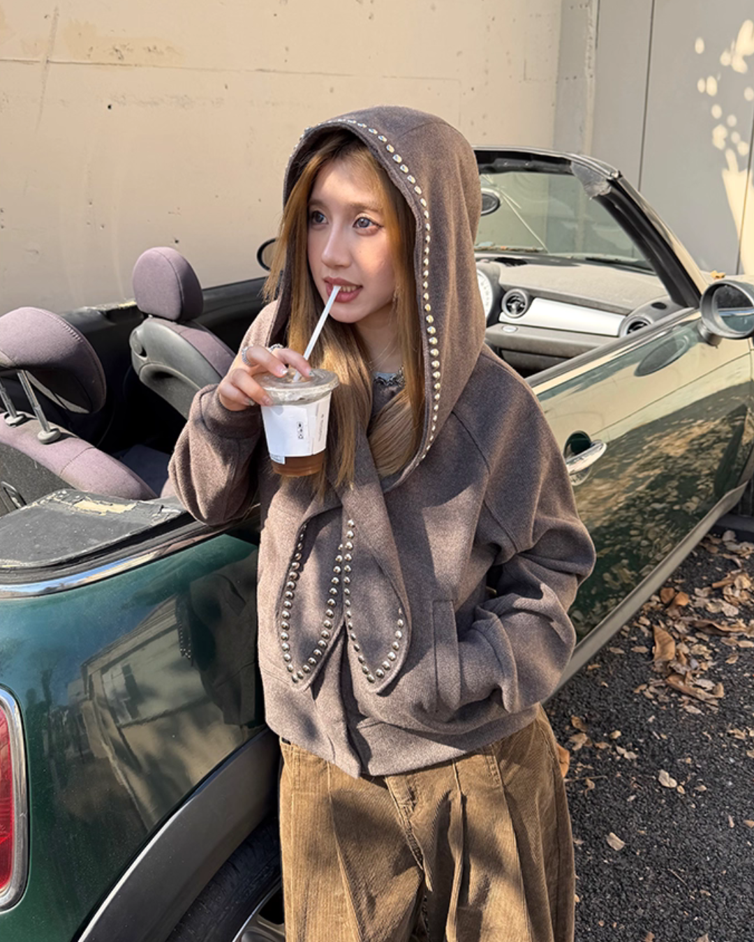 Rabbit Ear Knit Jacket CYE0089