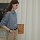 Gingham Check Long-Sleeve Shirt RLZ0012