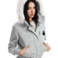 Fur Hood Camouflage Jacket BGS0016