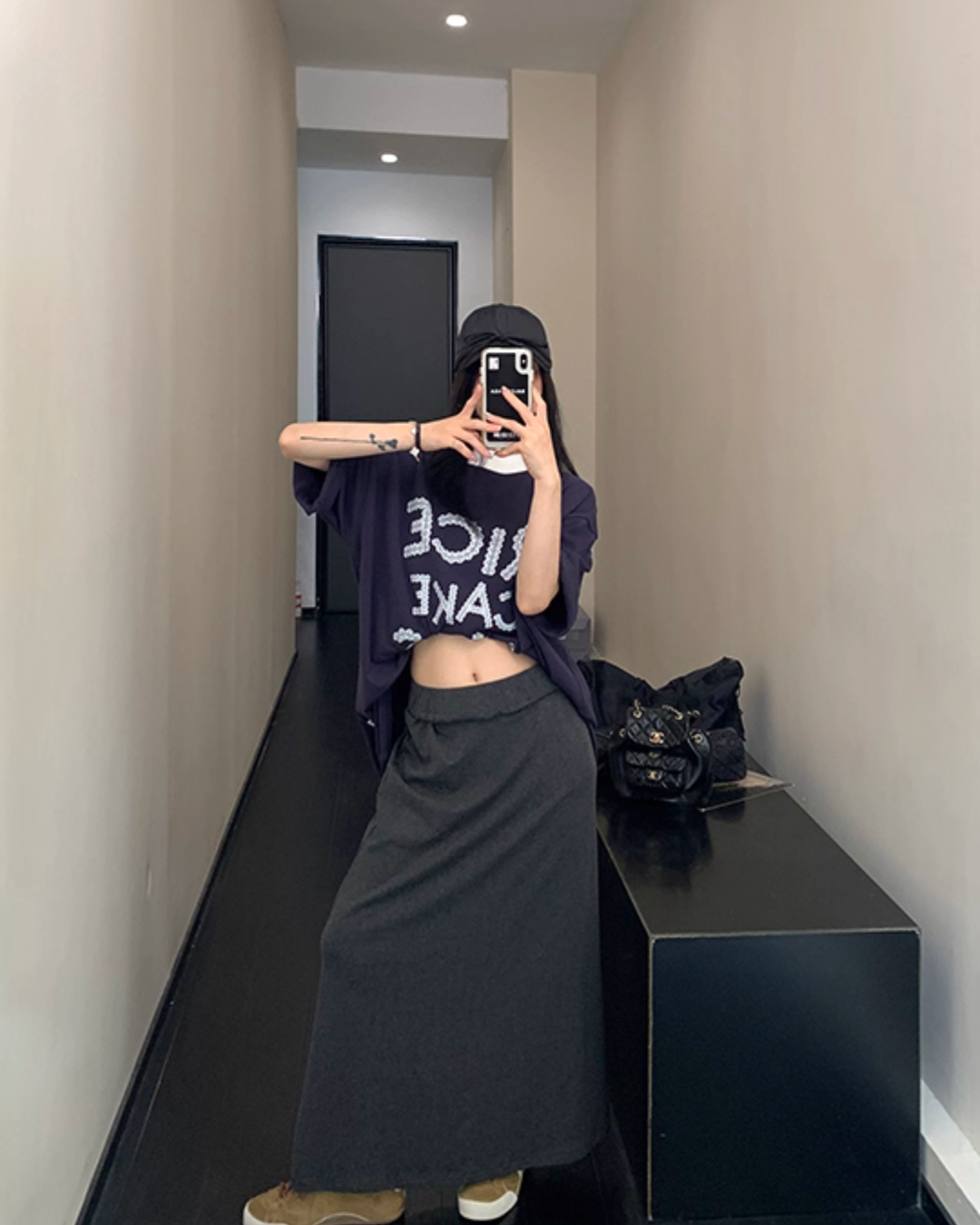 Sweat Long Skirt YLS0917