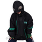 Eye Hooded Cotton Down Jacket PPK0003