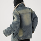 Fur Collar Denim Jacket ACS0314